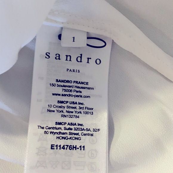 Sandro lace top - Picture 4 of 5